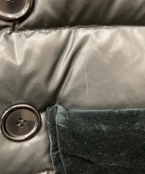 tricot COMME des GARCONS（トリココムデギャルソン）tricot COMME des GARCONS (トリココムデギャルソン) ベロア切替ダウンジャケット ブラック サイズ:下記参照の古着・服飾アイテム