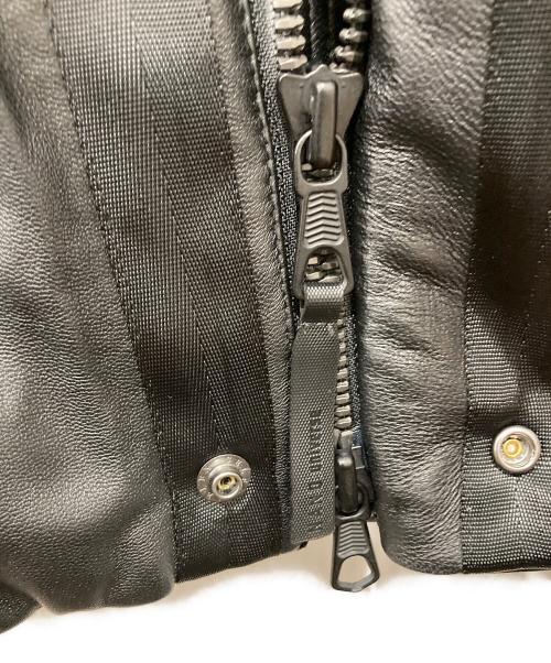 nano・universe（ナノ・ユニバース）nano・universe (ナノ・ユニバース) 西川ダウン　ラムレザーG2ダウン ブラック サイズ:Lの古着・服飾アイテム