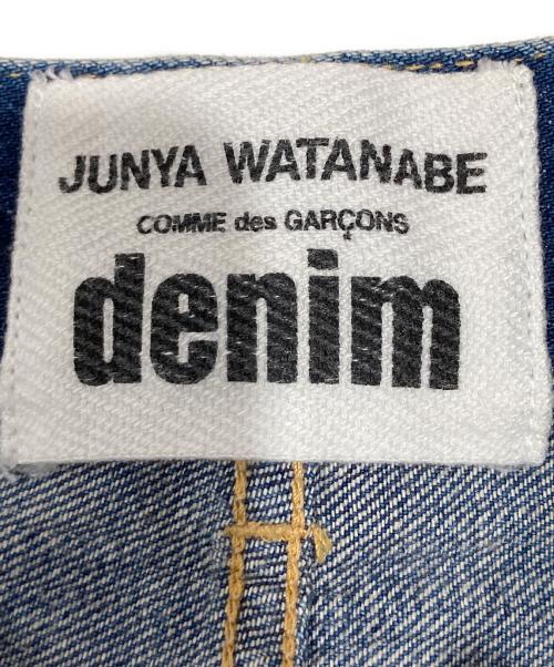 JUNYA WATANABE COMME des GARCONS（(ジュンヤワタナベ コムデギャルソン）JUNYA WATANABE COMME des GARCONS ((ジュンヤワタナベ コムデギャルソン) SLIM PATCHWORK JEANS インディゴ サイズ:Sの古着・服飾アイテム