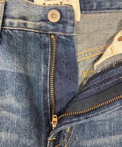 JUNYA WATANABE COMME des GARCONS（(ジュンヤワタナベ コムデギャルソン）JUNYA WATANABE COMME des GARCONS ((ジュンヤワタナベ コムデギャルソン) SLIM PATCHWORK JEANS インディゴ サイズ:Sの古着・服飾アイテム