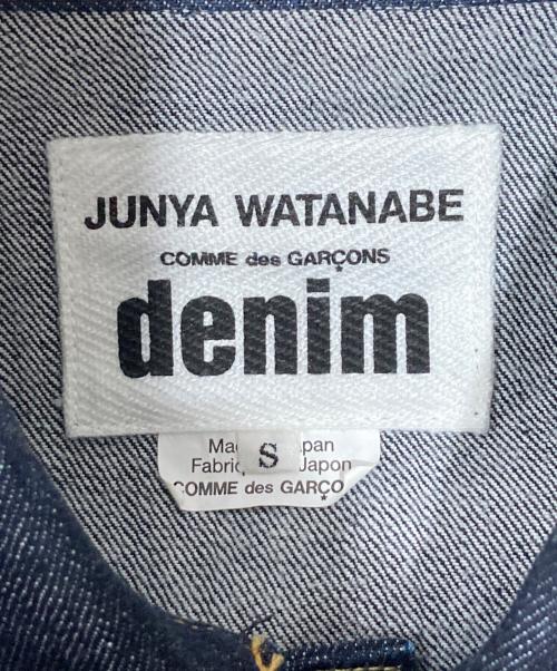 JUNYA WATANABE COMME des GARCONS（(ジュンヤワタナベ コムデギャルソン）JUNYA WATANABE COMME des GARCONS ((ジュンヤワタナベ コムデギャルソン) デニムジャケット インディゴ サイズ:Sの古着・服飾アイテム