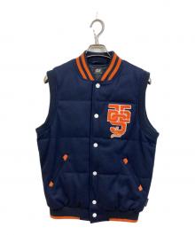 55DSL（フィフテーファイブディーエスエル）の古着「スタジャンベスト」｜ネイビー