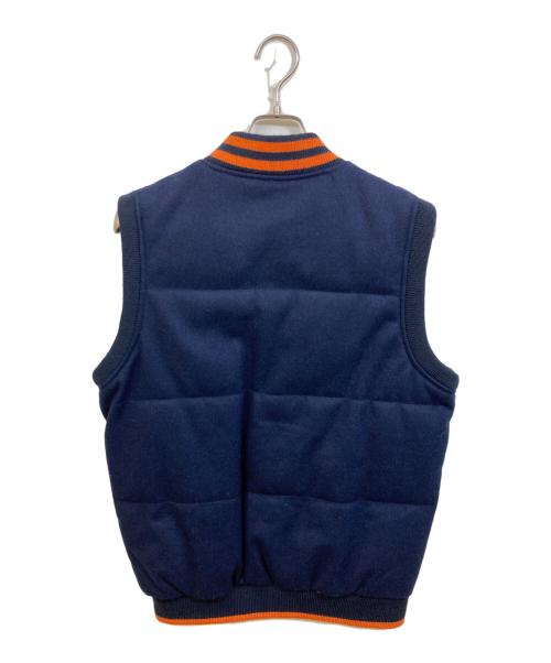 55DSL（フィフテーファイブディーエスエル）55DSL (フィフテーファイブディーエスエル) スタジャンベスト ネイビー サイズ:SIZE Mの古着・服飾アイテム