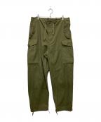 Canadian Armyカナダ軍）の古着「ウィンドオーバーパンツ」｜オリーブ