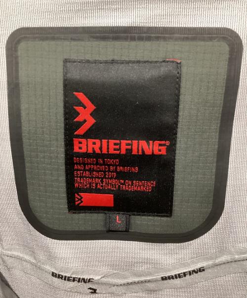 BRIEFING（ブリーフィング）BRIEFING (ブリーフィング) eVent PROTECTION WP FISHING JACKE オリーブ サイズ:Ｌの古着・服飾アイテム