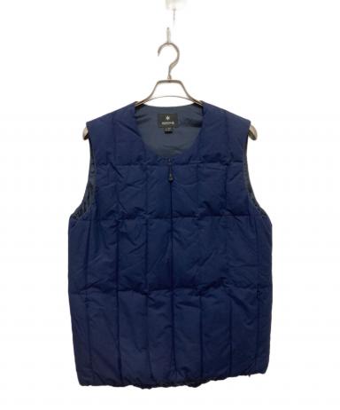 中古・古着通販】Snow peak (スノーピーク) ダウンベスト ネイビー
