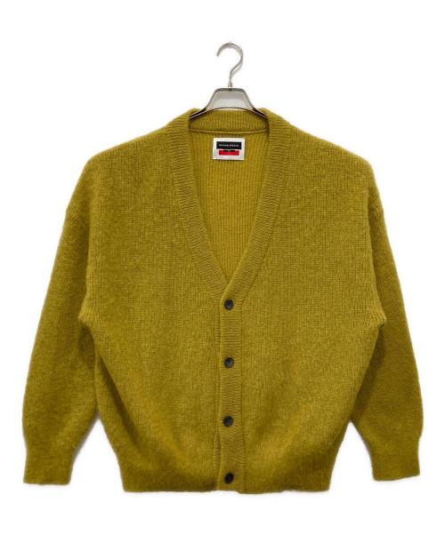 MAISON SPECIAL（メゾンスペシャル）MAISON SPECIAL (メゾンスペシャル) プライムオーバーモヘヤニットカーディガン イエロー サイズ:01の古着・服飾アイテム