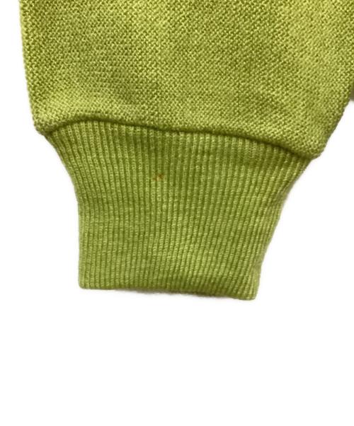 Sears（シアーズ）Sears (シアーズ) 60’ｓアクリルVカーディガン グリーン サイズ:Lの古着・服飾アイテム