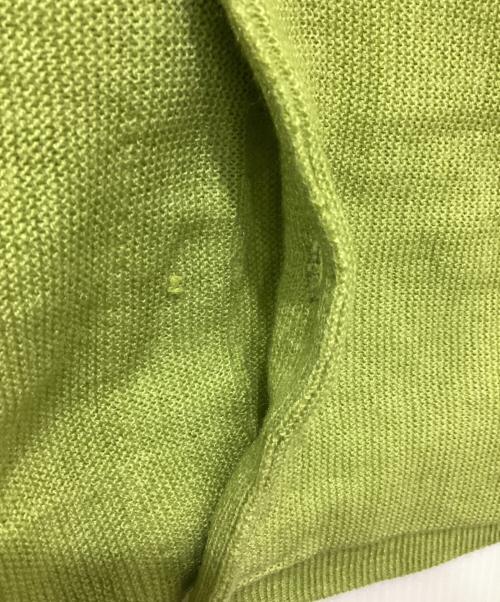Sears（シアーズ）Sears (シアーズ) 60’ｓアクリルVカーディガン グリーン サイズ:Lの古着・服飾アイテム