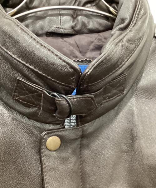 TOWN CRAFT（タウンクラフト）TOWN CRAFT (タウンクラフト) レザージャケット/豚革/80's/PIG NAPPA ブラウン サイズ:Lの古着・服飾アイテム