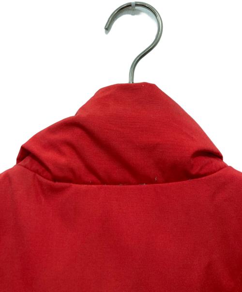 Eddie Bauer（エディーバウアー）Eddie Bauer (エディーバウアー) ダウンベスト ベージュ×レッド サイズ:XXLの古着・服飾アイテム