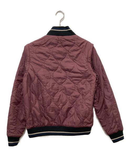 FRED PERRY（フレッドペリー）FRED PERRY (フレッドペリー) 4WAYリバーシブルブルゾン ボルドー×グリーン サイズ:Mの古着・服飾アイテム