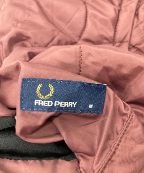 FRED PERRY（フレッドペリー）FRED PERRY (フレッドペリー) 4WAYリバーシブルブルゾン ボルドー×グリーン サイズ:Mの古着・服飾アイテム