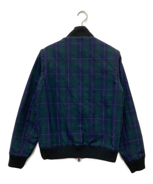 FRED PERRY（フレッドペリー）FRED PERRY (フレッドペリー) 4WAYリバーシブルブルゾン ボルドー×グリーン サイズ:Mの古着・服飾アイテム