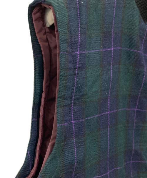 FRED PERRY（フレッドペリー）FRED PERRY (フレッドペリー) 4WAYリバーシブルブルゾン ボルドー×グリーン サイズ:Mの古着・服飾アイテム