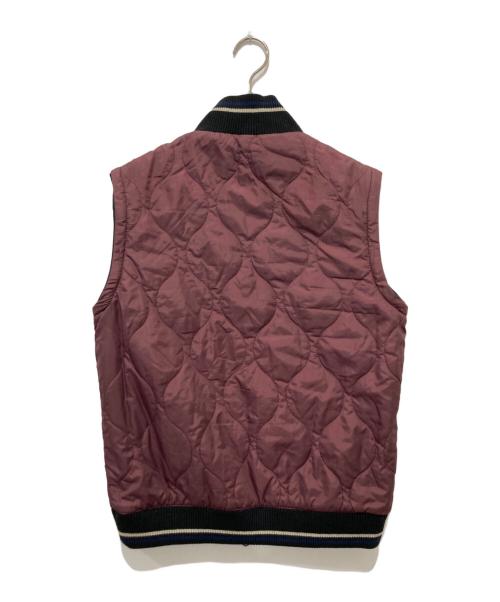 FRED PERRY（フレッドペリー）FRED PERRY (フレッドペリー) 4WAYリバーシブルブルゾン ボルドー×グリーン サイズ:Mの古着・服飾アイテム