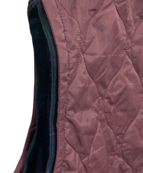 FRED PERRY（フレッドペリー）FRED PERRY (フレッドペリー) 4WAYリバーシブルブルゾン ボルドー×グリーン サイズ:Mの古着・服飾アイテム