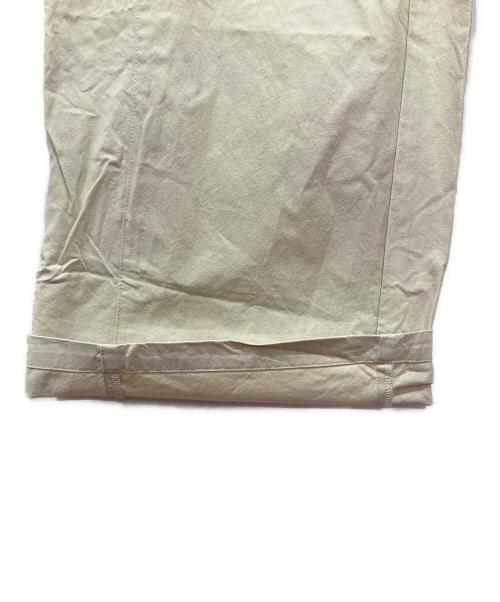 Fano Studios（ファノ ストゥディオズ）Fano Studios (ファノ ストゥディオズ) ストレートワイドコットンパンツ ベージュ サイズ:Sの古着・服飾アイテム