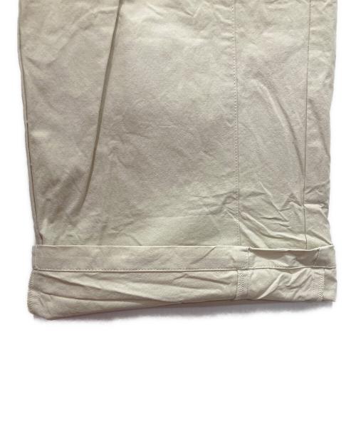 Fano Studios（ファノ ストゥディオズ）Fano Studios (ファノ ストゥディオズ) ストレートワイドコットンパンツ ベージュ サイズ:Sの古着・服飾アイテム