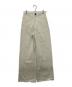 Fano Studios（ファノ ストゥディオズ）の古着「ストレートワイドコットンパンツ」｜ベージュ