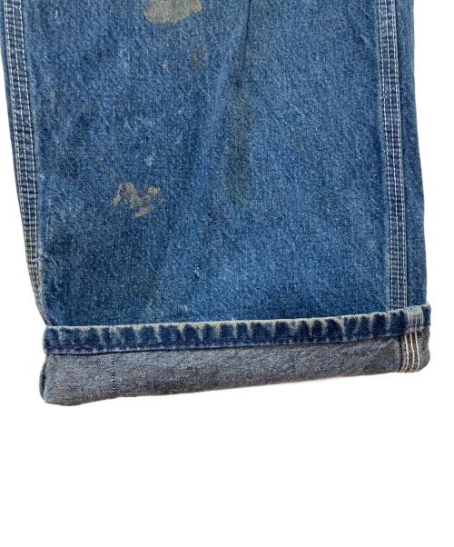 OSH KOSH（オシュコシュ）OSH KOSH (オシュコシュ) デニムペインターパンツ インディゴ サイズ:34の古着・服飾アイテム