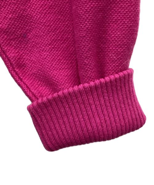 VERSACE（ヴェルサーチェ）VERSACE (ヴェルサーチェ) ニットパーカー ピンク サイズ:38の古着・服飾アイテム