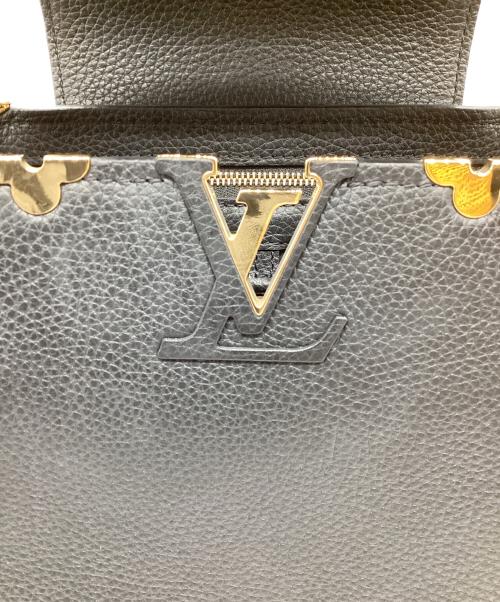 LOUIS VUITTON（ルイ ヴィトン）LOUIS VUITTON (ルイ ヴィトン) カプシーヌ MM ブラックの古着・服飾アイテム