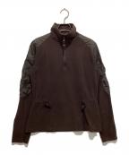 MONCLERモンクレール）の古着「フリースジャケット」｜ブラウン