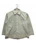 Calvin Klein（カルバンクライン）の古着「オーバーダイデニムシャツ」｜グリーン