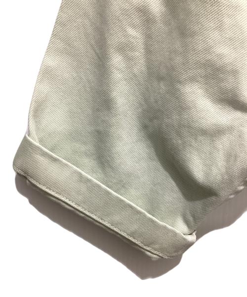 Calvin Klein（カルバンクライン）Calvin Klein (カルバンクライン) JENNIE オーバーダイデニムシャツ グリーン サイズ:XLの古着・服飾アイテム