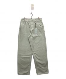 Calvin Klein×JENNIE（カルバンクライン）の古着「デニムパンツ」｜グリーン