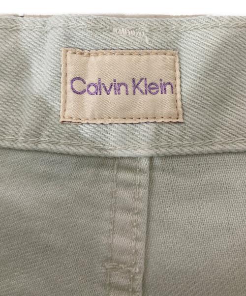 Calvin Klein（カルバンクライン）Calvin Klein (カルバンクライン) JENNIE デニムパンツ グリーン サイズ:160の古着・服飾アイテム