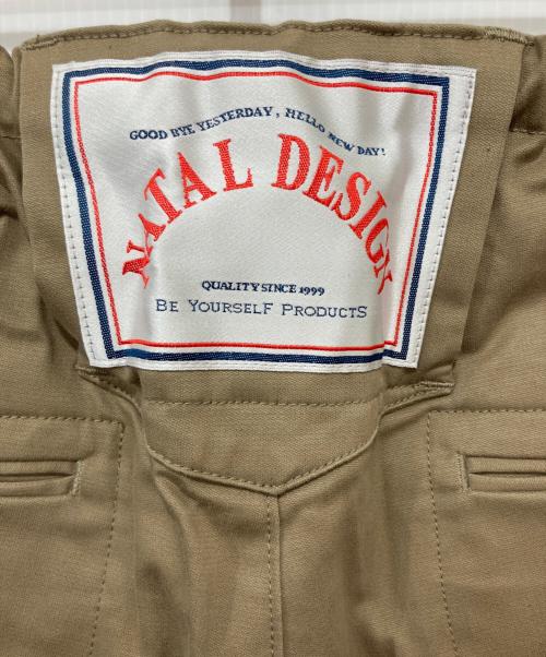 NATAL DESIGN（ネイタルデザイン）NATAL DESIGN (ネイタルデザイン) チノパン ベージュ サイズ:S 未使用品の古着・服飾アイテム