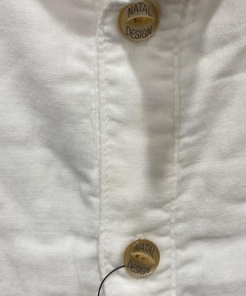 NATAL DESIGN（ネイタルデザイン）NATAL DESIGN (ネイタルデザイン) コットンシャツ ホワイト サイズ:Lの古着・服飾アイテム
