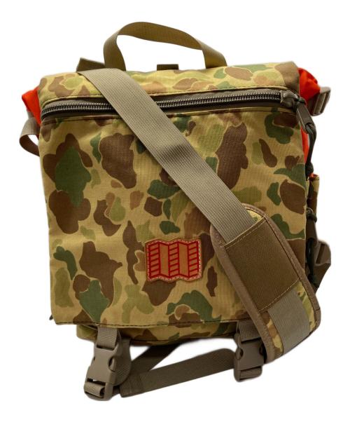 NANGA（ナンガ）NANGA (ナンガ) NATAL DESIGN (ネイタルデザイン) TOPO DESIGNS (トポデザイン) 3WAYコラボバッグ ベージュの古着・服飾アイテム