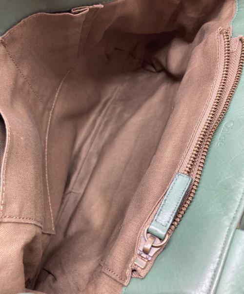 Chloe（クロエ）Chloe (クロエ) ハンドバッグ グリーンの古着・服飾アイテム