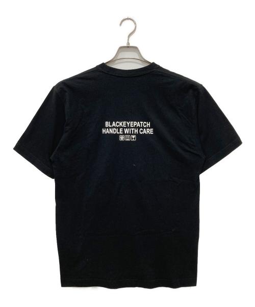 THE BLACK EYE PATCH（ブラックアイパッチ）THE BLACK EYE PATCH (ブラックアイパッチ) プリントTシャツ ブラック サイズ:Mの古着・服飾アイテム