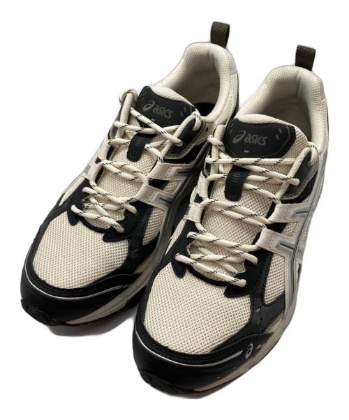 asics（アシックス）asics (アシックス) GEL-NUNOBIKI ブラック×ベージュ サイズ:26cmの古着・服飾アイテム