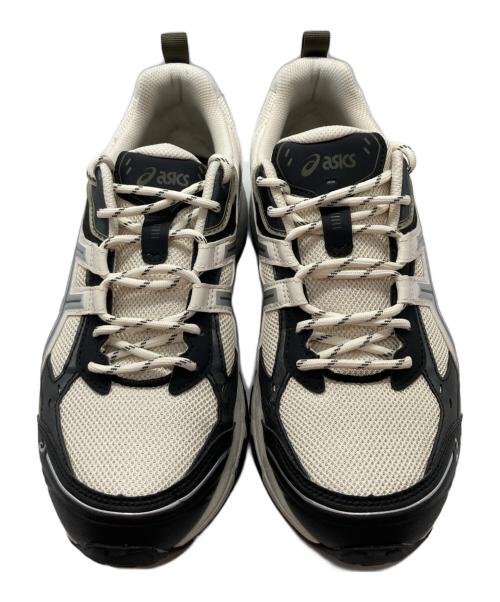 asics（アシックス）asics (アシックス) GEL-NUNOBIKI ブラック×ベージュ サイズ:26cmの古着・服飾アイテム