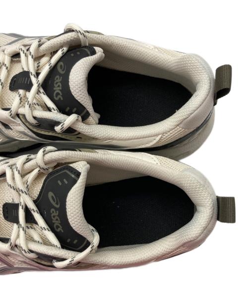 asics（アシックス）asics (アシックス) GEL-NUNOBIKI ブラック×ベージュ サイズ:26cmの古着・服飾アイテム