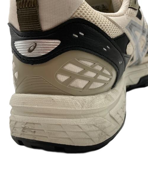asics（アシックス）asics (アシックス) GEL-NUNOBIKI ブラック×ベージュ サイズ:26cmの古着・服飾アイテム