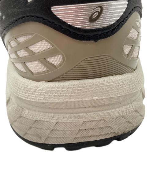 asics（アシックス）asics (アシックス) GEL-NUNOBIKI ブラック×ベージュ サイズ:26cmの古着・服飾アイテム