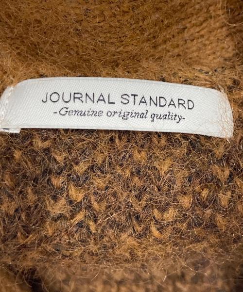 JOURNAL STANDARD（ジャーナルスタンダード）JOURNAL STANDARD (ジャーナルスタンダード) ニットカーディガン ブラウン サイズ:Mの古着・服飾アイテム