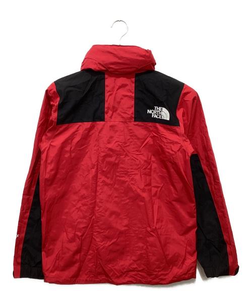 THE NORTH FACE（ザ ノース フェイス）THE NORTH FACE (ザ ノース フェイス) ゴアテックスマウンテンレインジャケット レッド×ブラック サイズ:Lの古着・服飾アイテム