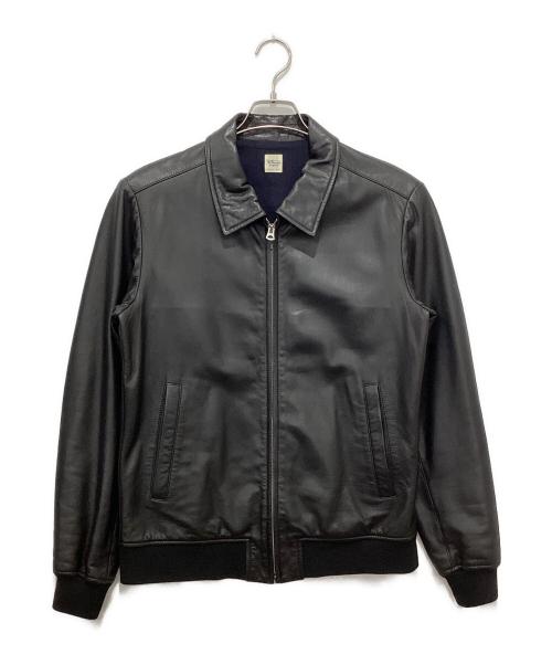 Ron Herman（ロンハーマン）Ron Herman (ロンハーマン) ラムレザージャケット ブラック サイズ:Ｍの古着・服飾アイテム