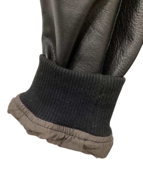 Ron Herman（ロンハーマン）Ron Herman (ロンハーマン) ラムレザージャケット ブラック サイズ:Ｍの古着・服飾アイテム