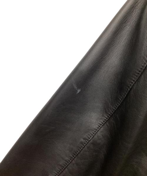 Ron Herman（ロンハーマン）Ron Herman (ロンハーマン) ラムレザージャケット ブラック サイズ:Ｍの古着・服飾アイテム