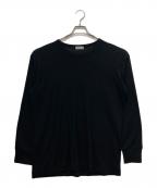 COMME des GARCONS HOMMEコムデギャルソン オム）の古着「WOOL SWEATER KNIT」｜ブラック