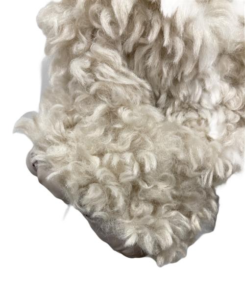 CLANE（クラネ）CLANE (クラネ) TANAKA MINAMI CURL FUR SHORT COAT ホワイト サイズ:1の古着・服飾アイテム