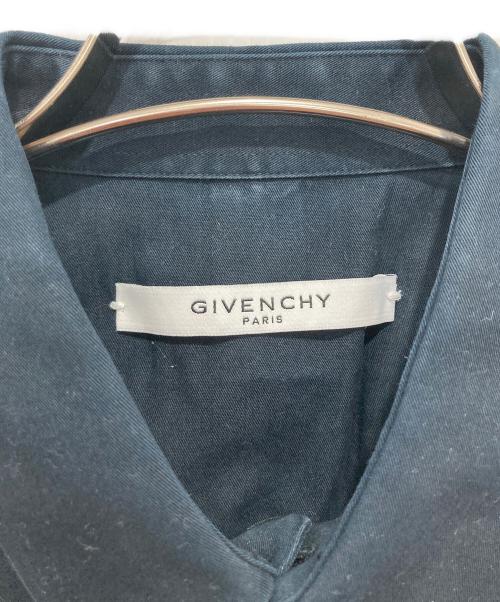 GIVENCHY（ジバンシィ）GIVENCHY (ジバンシィ) Xジップデザインロング長袖シャツ ブラック サイズ:　の古着・服飾アイテム